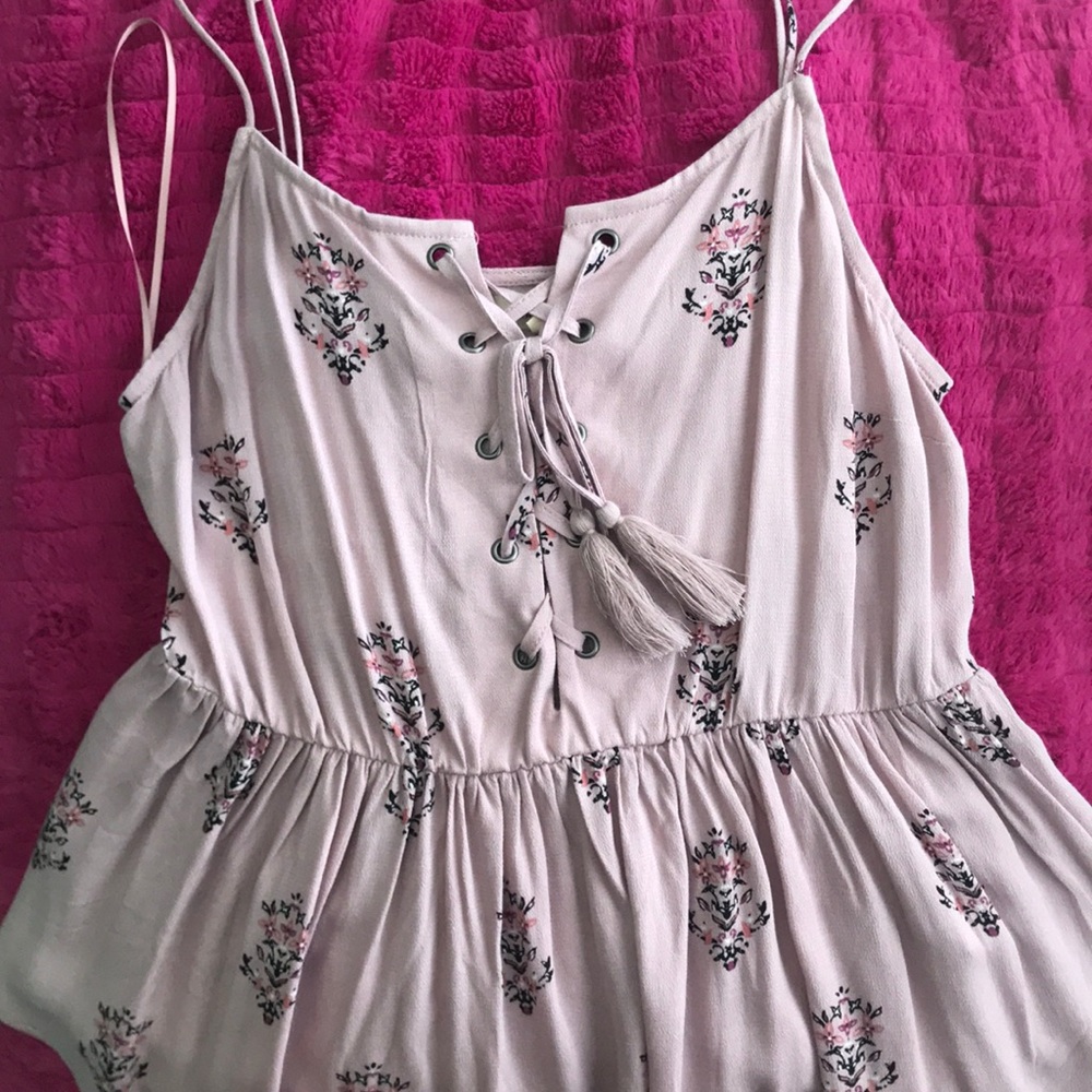 Floral tank top